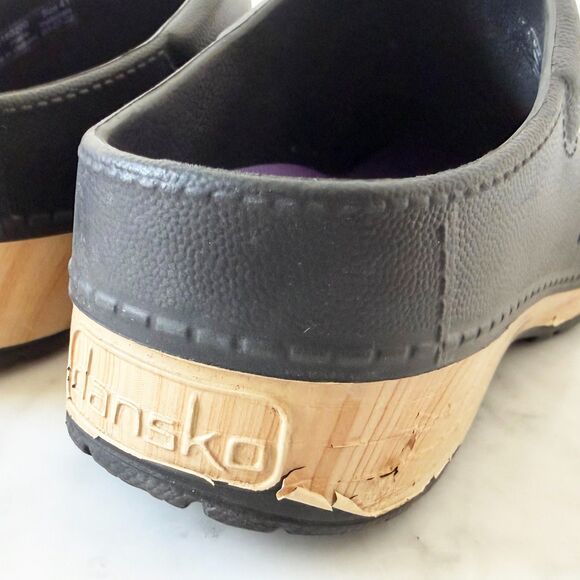 Dansko Kane Lightweight Black Molded Mule EVA Clog - Women's Size 41 EU-9.5 US - Picture 6 of 9